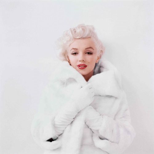 Marilyn Monroe Beyaz Kürklü Marilyn Monroe Beyaz Kürklü