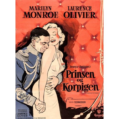 Marilyn Monroe Prens Ve Şovkızı Film Posteri