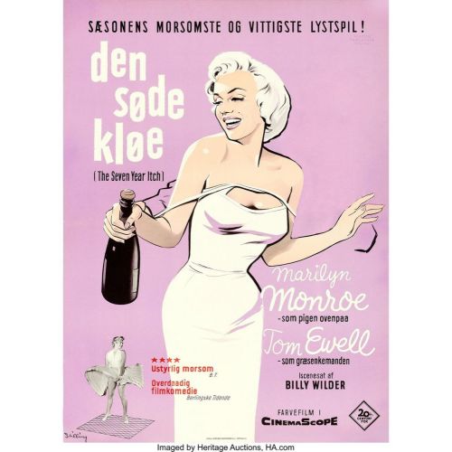 Marilyn Monroe The Seven Year Itch Movie Poster 2