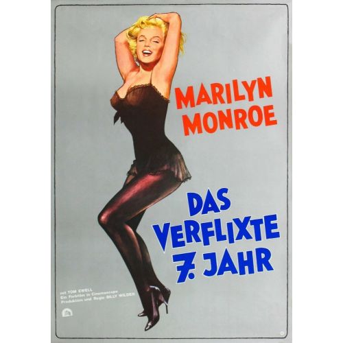 Marilyn Monroe The Seven Year Itch Movie Poster 6