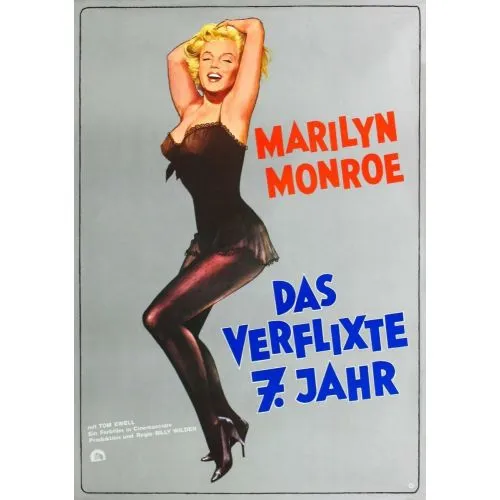 Marilyn Monroe The Seven Year Itch Movie Poster 6 Marilyn Monroe Marilyn Monroe The Seven Year Itch Movie Poster 6 The Marilyn Monroe The Seven Year Itch Movie Poster 6 features a seductive