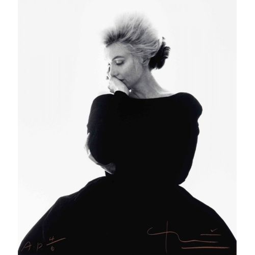 Marilyn Monroe Siyah Elbiseli Posteri