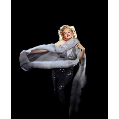 Marilyn Monroe Kürkle, Siyah 2