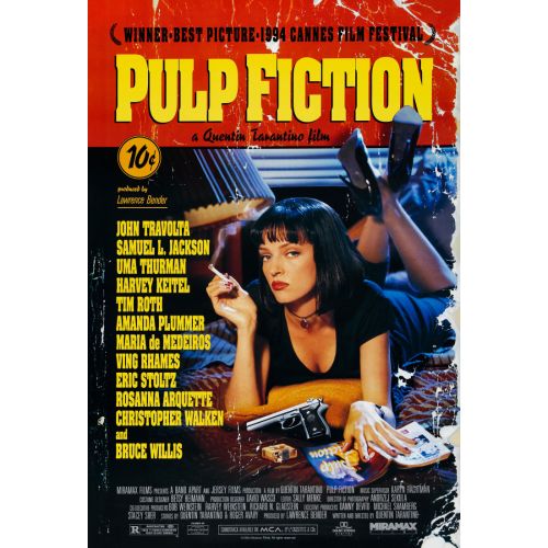 Ucuz Roman, Pulp Fiction Film Posteri Film Posteri Ucuz Roman, Pulp Fiction Film Posteri Pulp Fiction Film Posteri, filmin senaryosunu, hikayesini, yönetmenini, oyuncularını ve