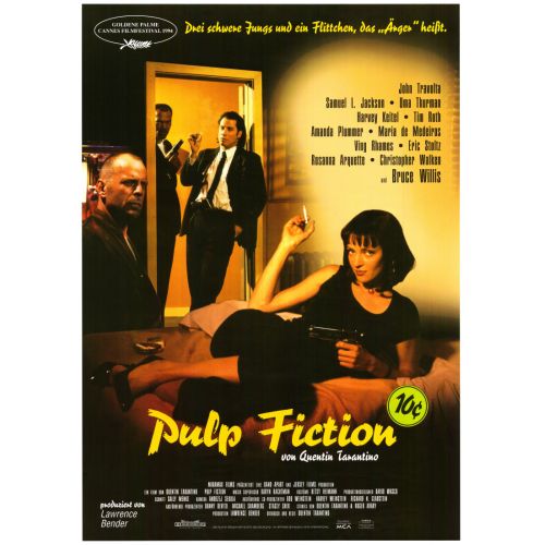Ucuz Roman, Pulp Fiction Film Posteri Ucuz Roman, Pulp Fiction Film Posteri