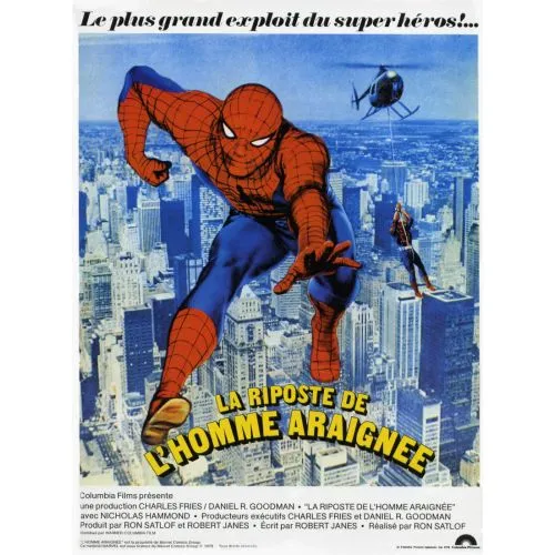Spider Man Movie Posters 1 Poster of Spider Man Movie Poster gives an insight into the enthralling storyline, envisioned by its