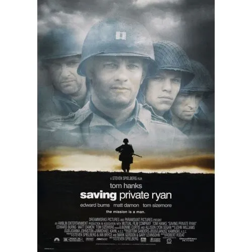 Saving Private Ryan Poster Sales Saving Private Ryan is an iconic war film directed by the legendary Steven Spielberg. It stars