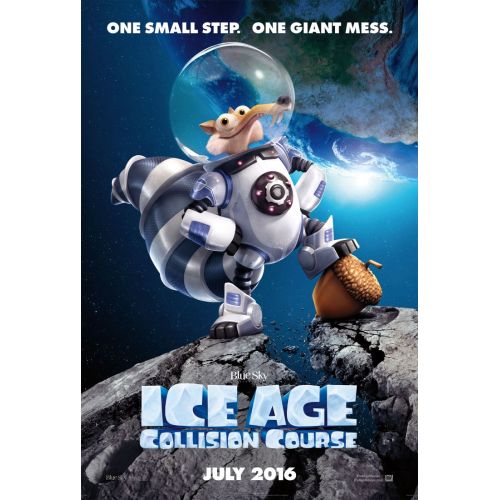 Ice Age, Collision Course Movie Poster Ice Age, Collision Course Movie Poster