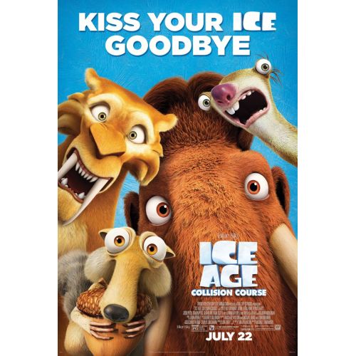 Ice Age, Kiss Your Ice Goodbye Movie Poster Ice Age, Kiss Your Ice Goodbye Movie Poster
