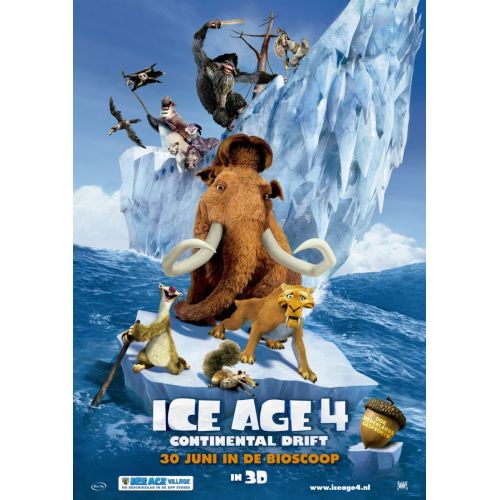 Ice Age 4 Continental Drift Movie Poster 3 Ice Age 4 Continental Drift Movie Poster 3