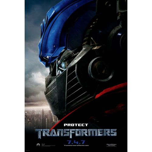Transformers Optimus Movie Poster Transformers Optimus Movie Poster