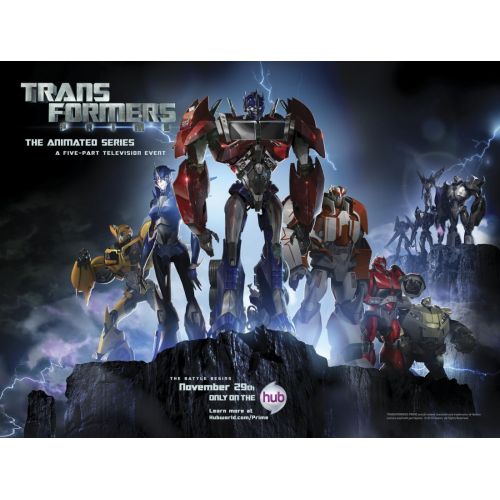 Transformers Battle Begins Movie Poster Transformers Battle Begins Movie Poster