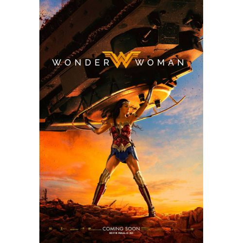 Wonder Woman Movie Poster Wonder Woman Movie Poster