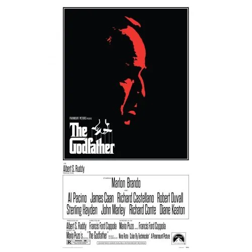 Baba Film Posteri Film posteri Babanın ikonik filminden, bu zamansız sinema şaheserinin özünü kısa ve öz bir şekilde