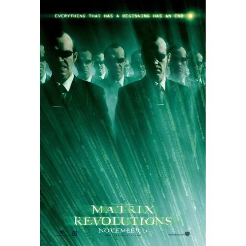 The Matrix Revolutions Movie Posters 2 The Matrix Revolutions Movie Posters 2