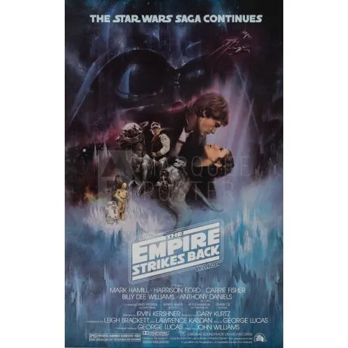 Star Wars, Episode 5, The Empire Strikes Back Movie Poster Movie Poster Star Wars, Episode 5, The Empire Strikes Back Movie Poster The epic space opera Star Wars, Episode V - The Empire Strikes Back