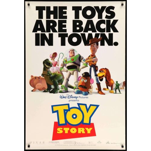 Toy Story Movie Poster Movie Poster Toy Story Movie Poster The Toy Story movie poster encapsulates the essence of this beloved animation film. The movie, directed by