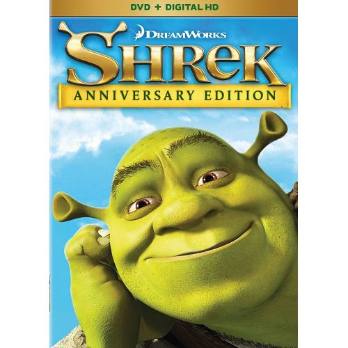 Shrek Movie Poster The Shrek movie poster features the main characters of the film. The animation, directed by Andrew Adamson and
