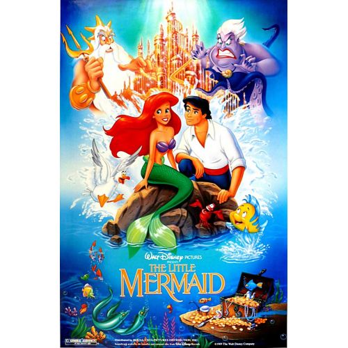 The Little Mermaid Movie Poster 5 This beloved Disney classic directed by Ron Clements and John Musker tells the enchanting tale