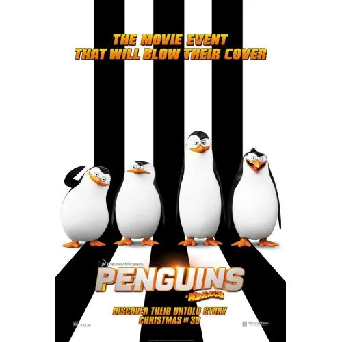 Madagaskar Penguenleri Çizgi Film Posteri Penguins of Madagascar heyecan verici ve maceralı bir hikayeye sahip dikkate değer