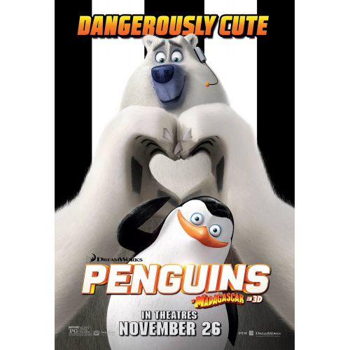 Penguins Of Madagascar Cartoon Movie Poster 2 Movie Poster Penguins Of Madagascar Cartoon Movie Poster 2 The Penguins of Madagascar is an exhilarating animated film focusing on the lovable