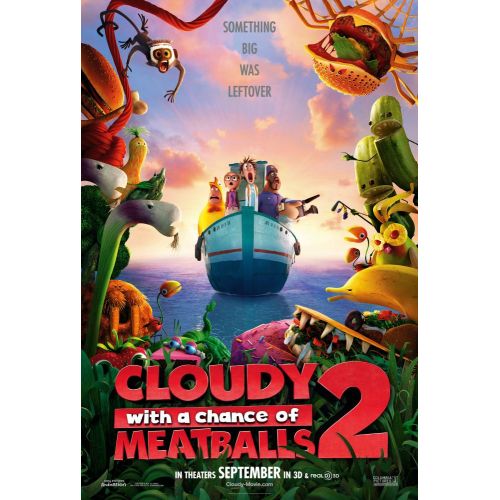 Köfte Yağmuru Çizgi Film Posteri Köfte Yağmuru Çizgi Film Posteri