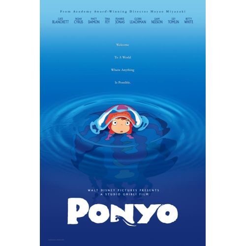 Ponyo Çizgi Film Posteri