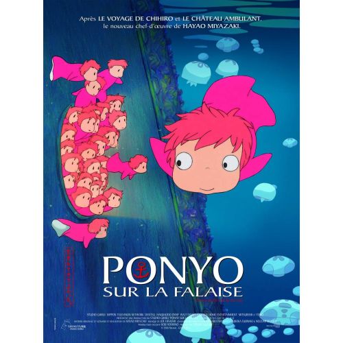 Ponyo Çizgi Film Posteri 2