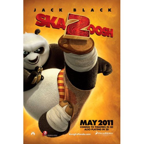 Kung Fu Panda Çizgi Film Posteri 2 Kung Fu Panda Çizgi Film Posteri 2
