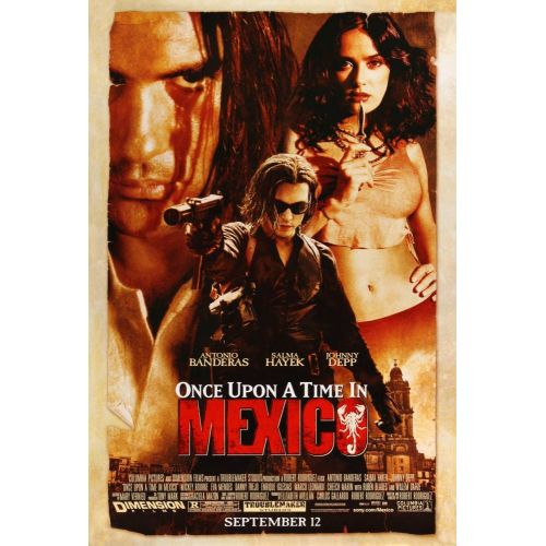 Once Upon A Time In Mexico Movie Poster