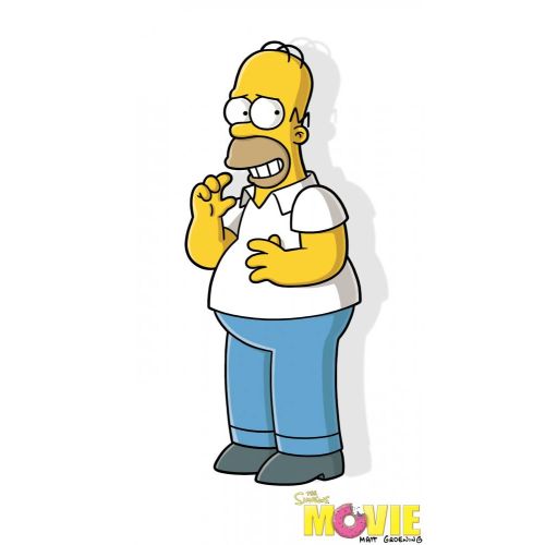 The Simpsons Cartoon Movie Poster 4 The Simpsons Cartoon Movie Poster 4