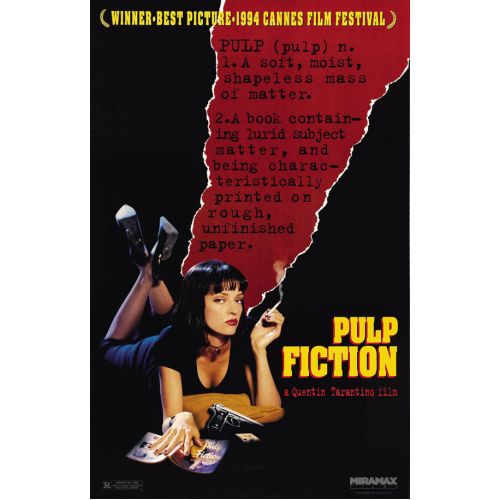 Pulp Fiction-Ucuz Roman Film Posteri Pulp Fiction-Ucuz Roman Film Posteri