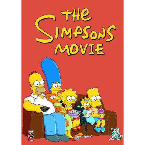 The Simpsons Cartoon Movie Poster 6 The Simpsons Cartoon Movie Poster 6