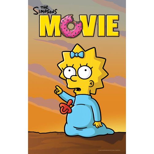 The Simpsons Cartoon Movie Poster 9 The Simpsons Cartoon Movie Poster 9