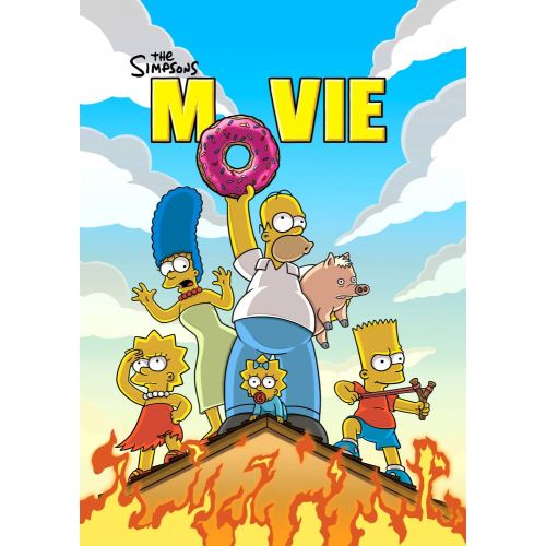 The Simpsons Cartoon Movie Poster 10 The Simpsons Cartoon Movie Poster 10