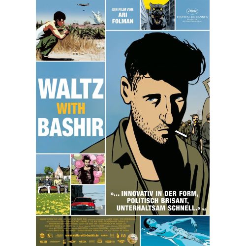 Waltz With Bashir Movie, Film Poster Waltz With Bashir Movie, Film Poster