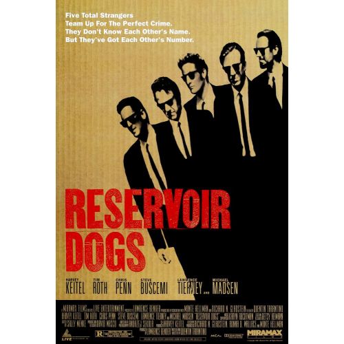 Reservoir Dogs Movie Poster 2 The movie Reservoir Dogs is a classic crime film directed by Quentin Tarantino. The main characters