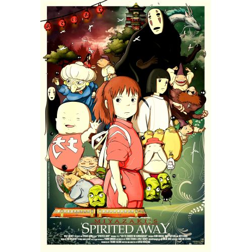 Spirited Away Movie Poster 2