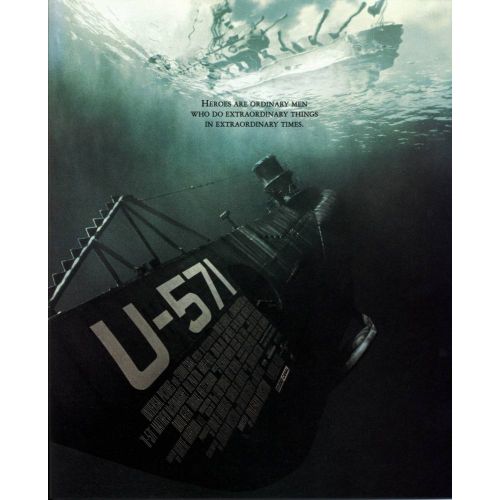 U 571 Submarine Movie Poster