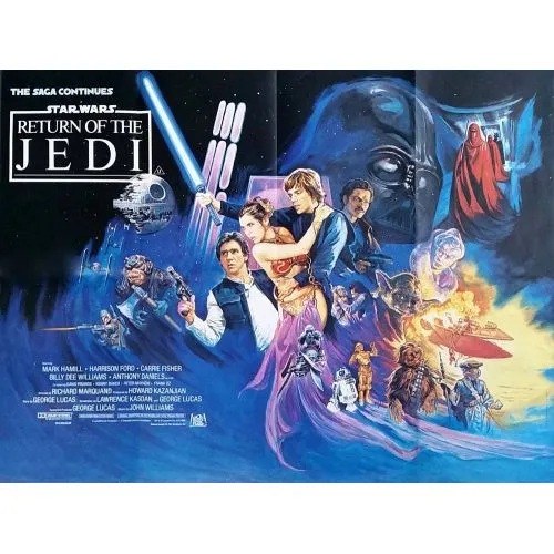 Star Wars, Return Of The Jedi Movie Poster 2 Movie Poster Star Wars, Return Of The Jedi Movie Poster 2 The title Star Wars: Return of the Jedi represents the third film in George