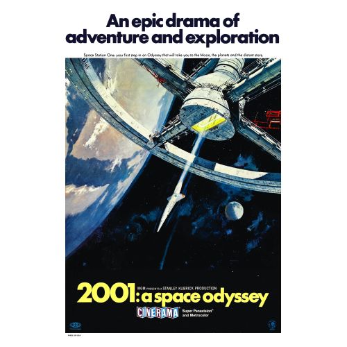 2001: Bir Uzay Destanı Film Posteri 2 2001: Bir Uzay Destanı Film Posteri 2
