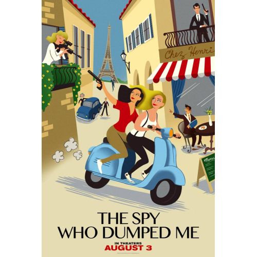 The Spy Who Dumped Me Movie Poster 2 The Spy Who Dumped Me Movie Poster 2