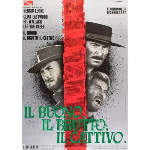 The Good, The Bad, The Ugly Movie Poster 3 The celebrated film The Good, the Bad and the Ugly is a masterwork by Director