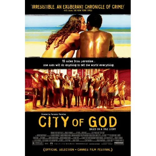 Tanrıkent City Of God Film Posteri Film Posteri Tanrıkent City Of God Film Posteri City of God, Fernando Meirelles ve Kátia Lund tarafından yönetilen ünlü bir Brezilya