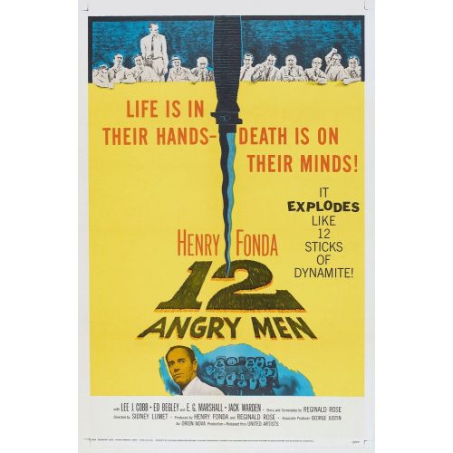 Twelve Angry Man Movie Poster