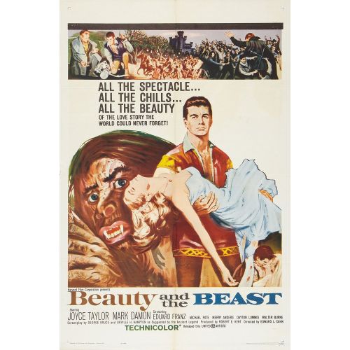 The Beauty And The Beast Movie Poster The Beauty And The Beast Movie Poster