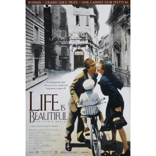 Life Is Beautiful Movie Poster 2 The Life is Beautiful movie poster showcases the vibrant essence of this acclaimed film.