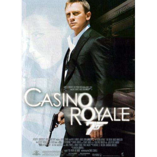 007 James Bond Casino Royale Movie Poster