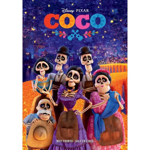 Coco Movie Poster 3 The poster, labeled as Coco Movie Poster 3 is a vibrant representation of the movies narrative and theme.