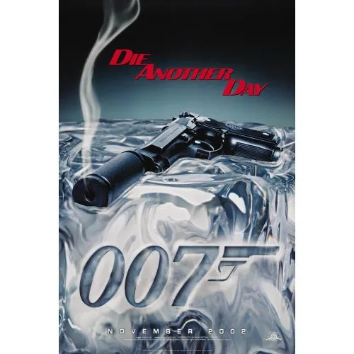 James Bond 007, Başka Gün Öl Film Posteri 2 Bu başlık, Die Another Day adlı James Bond 007 filmine ait ikinci resmi